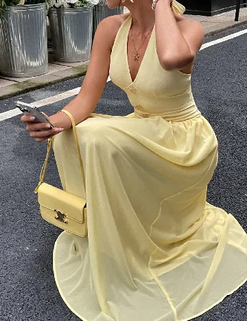 Rochie lunga SHEIN, galben