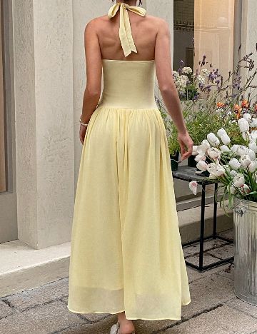 Rochie lunga SHEIN, galben