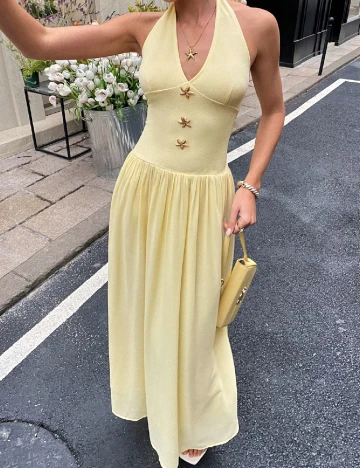 Rochie lunga SHEIN, galben