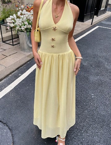 Rochie lunga SHEIN, galben