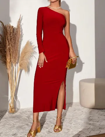 Rochie lunga SHEIN, rosu