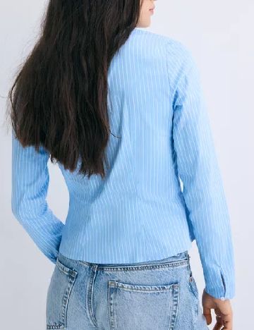 Camasa Stradivarius, albastru