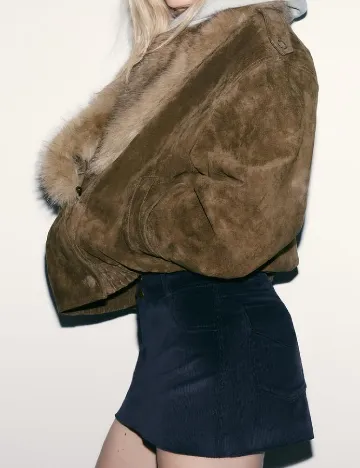 Fusta Zara, bleumarin