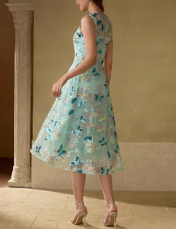 Rochie medie MOTF, mix culori