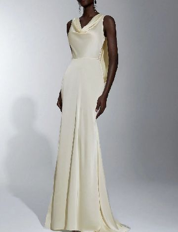 Rochie lunga SHEIN, ecru