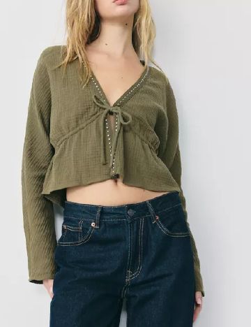 Top Stradivarius, verde