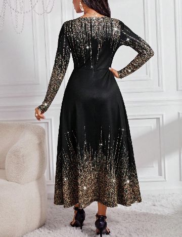 Rochie lunga SHEIN, negru