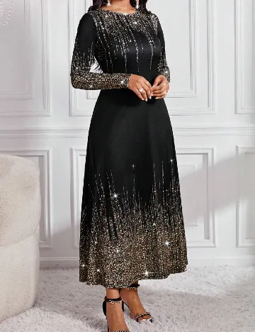 Rochie lunga SHEIN, negru