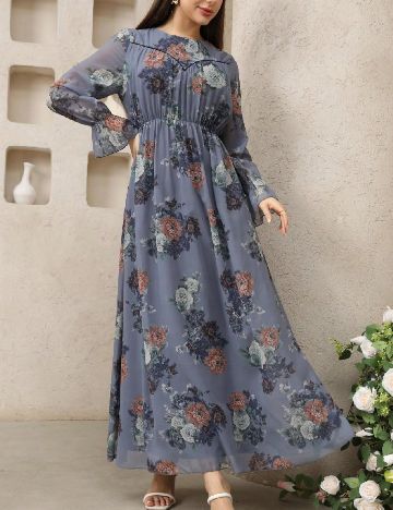 Rochie lunga SHEIN, albastru