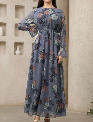 Rochie lunga SHEIN, albastru