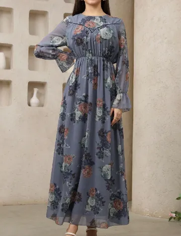 Rochie lunga SHEIN, albastru