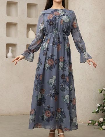 Rochie lunga SHEIN, albastru