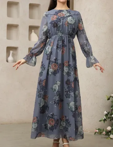 Rochie lunga SHEIN, albastru