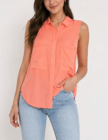 Camasa Bershka, piersica