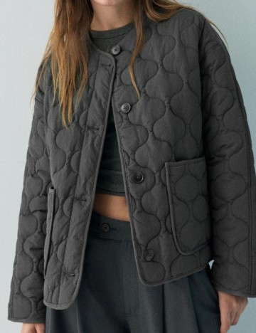 Jacheta Pull&Bear, gri