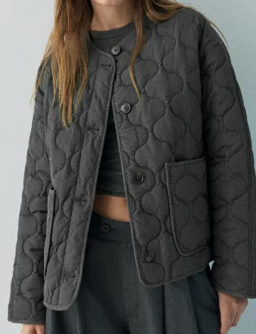 Jacheta Pull&Bear, gri