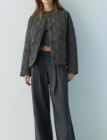 Jacheta Pull&Bear, gri