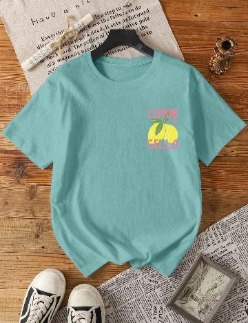 Tricou SHEIN CURVE, albastru