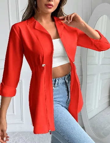 Blazer SHEIN, portocaliu