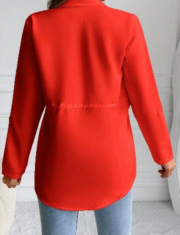 Blazer SHEIN, portocaliu