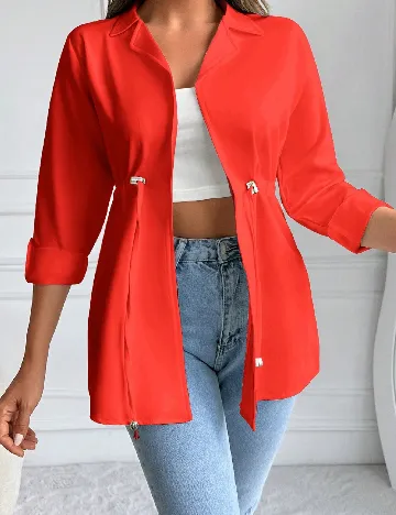 Blazer SHEIN, portocaliu