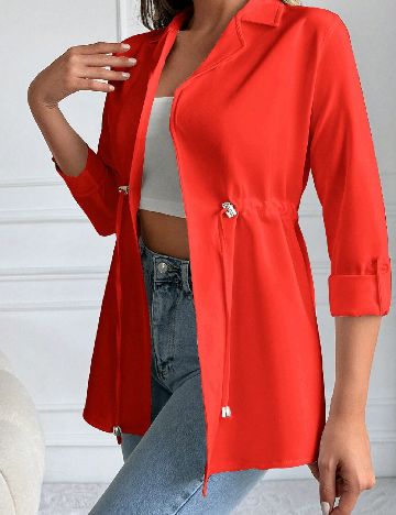 Blazer SHEIN, portocaliu