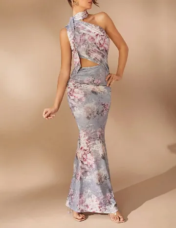 Rochie lunga SHEIN, floral print