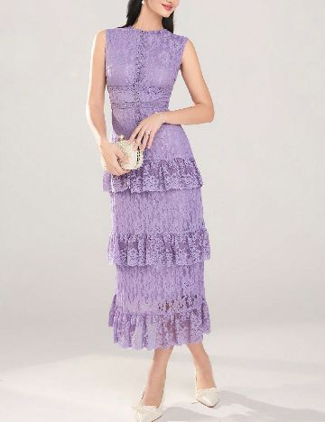 Rochie medie SHEIN, mov