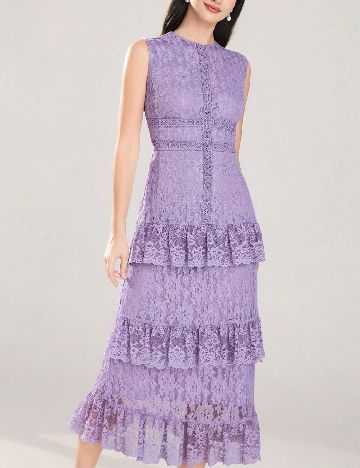 Rochie medie SHEIN, mov