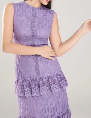 Rochie medie SHEIN, mov