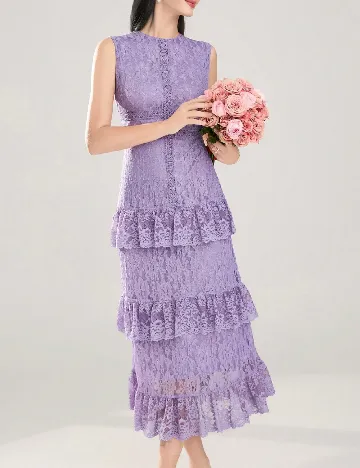 Rochie medie SHEIN, mov