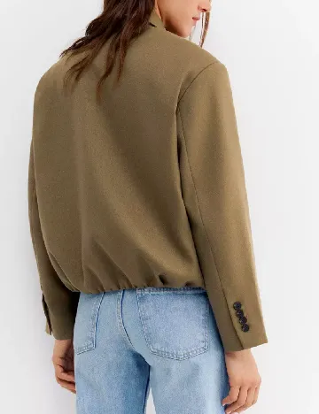 Jacheta Pull&Bear, kaki