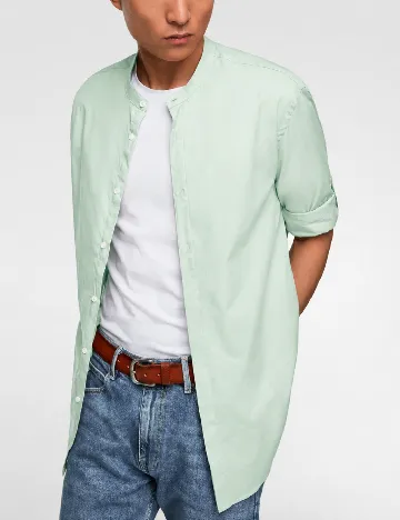 Camasa Zara, verde deschis