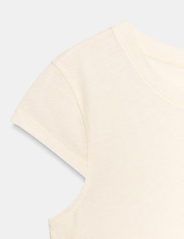 Tricou Zara, crem