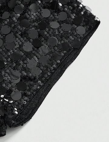 Pantaloni scurti Romwe, negru