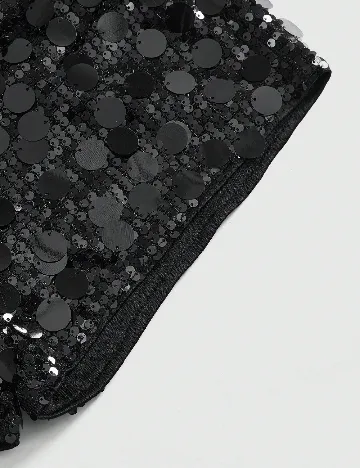 Pantaloni scurti Romwe, negru