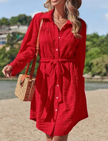 Rochie scurta SHEIN, rosu