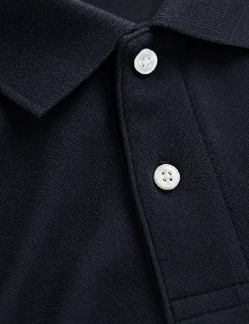 Tricou Pull&Bear, bleumarin inchis