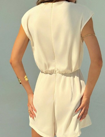 Salopeta SHEIN, crem