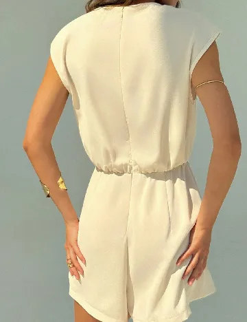 Salopeta SHEIN, crem