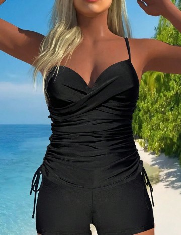 Costum de baie SHEIN, negru