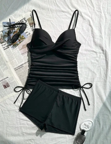 Costum de baie SHEIN, negru