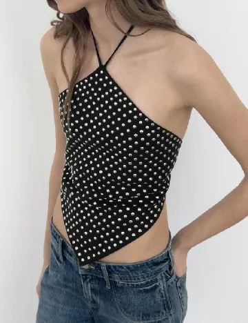 Top Zara, negru