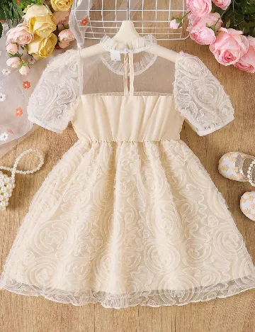 Rochie Shein Kids, crem