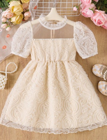 Rochie Shein Kids, crem