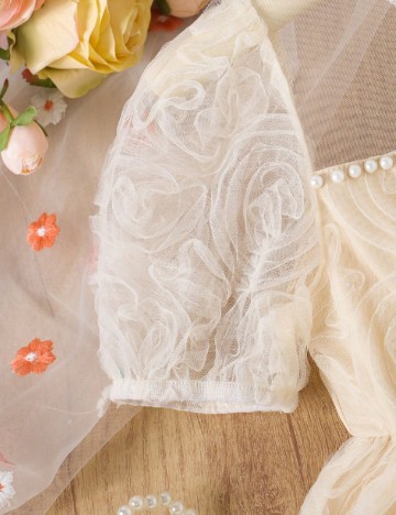 Rochie Shein Kids, crem