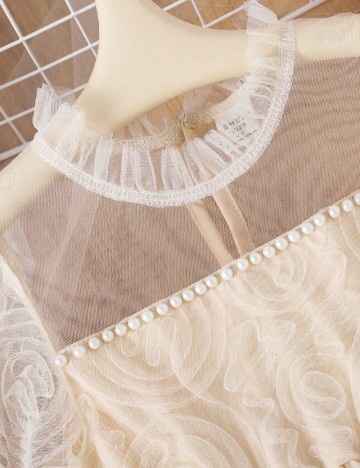 Rochie Shein Kids, crem