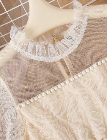 Rochie Shein Kids, crem