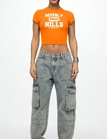 Top SUMWON, portocaliu