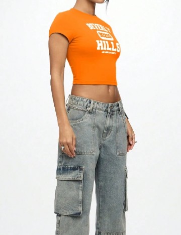 Top SUMWON, portocaliu